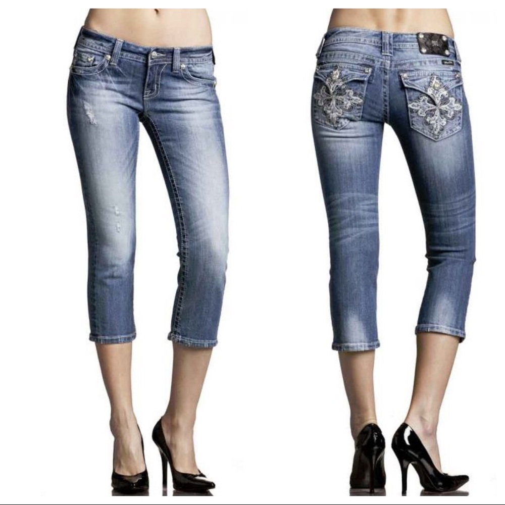 Miss Me Capri Jeans